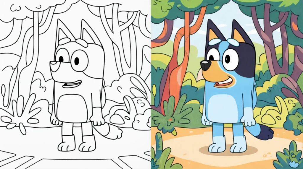Printable-Bluey