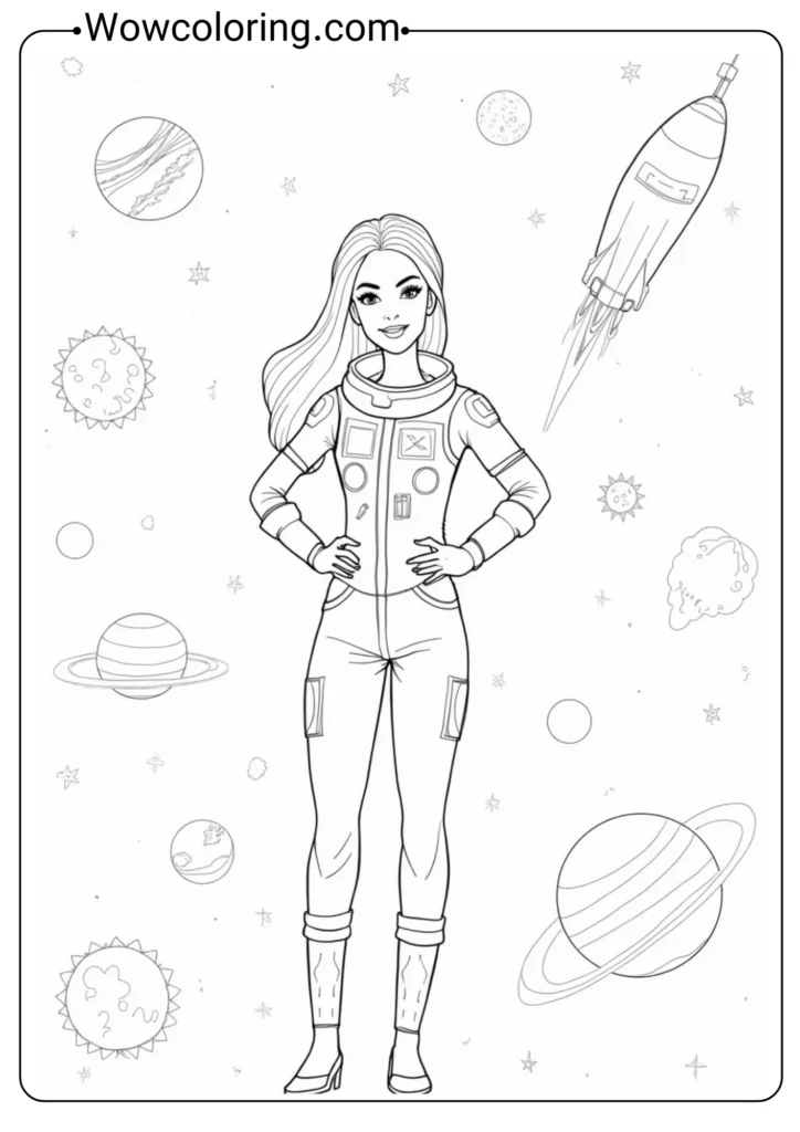 Astronaut Barbie