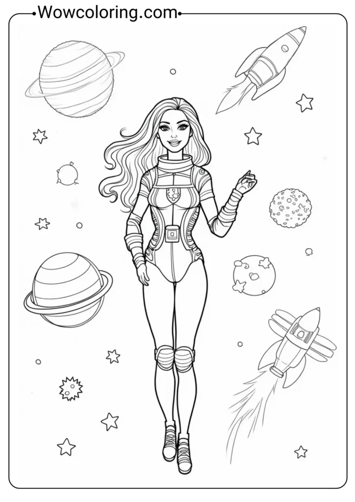 Astronaut Barbie Space Adventure