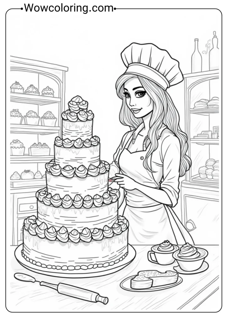 Barbie in Bakery