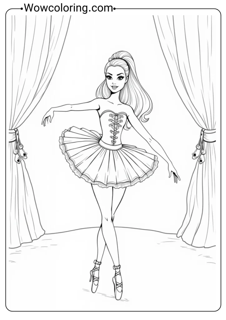 Barbie on Stage