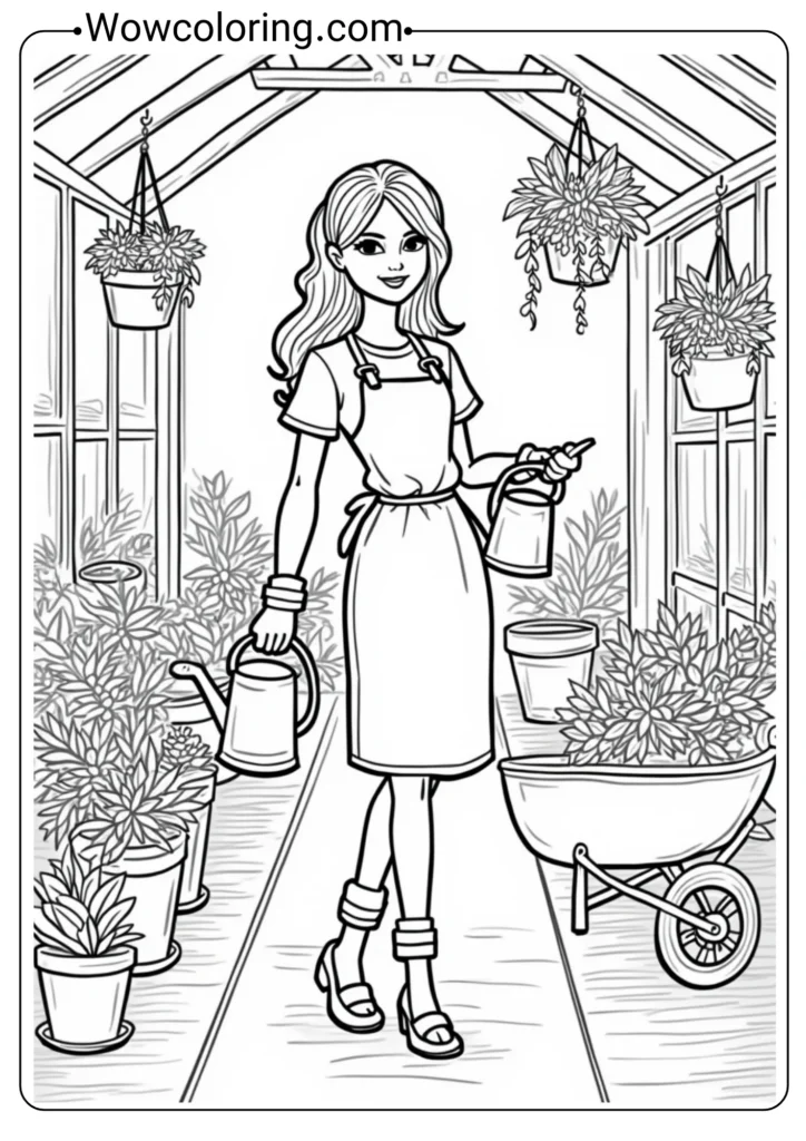 Gardener Barbie