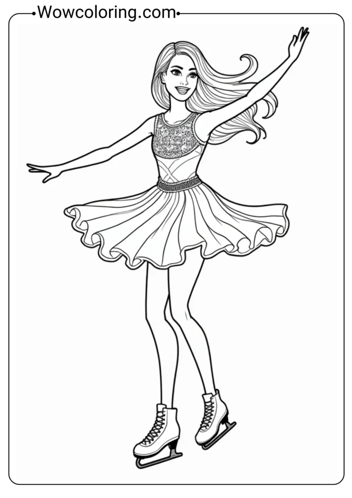 Ice Skater Barbie on Ice Skater Barbie