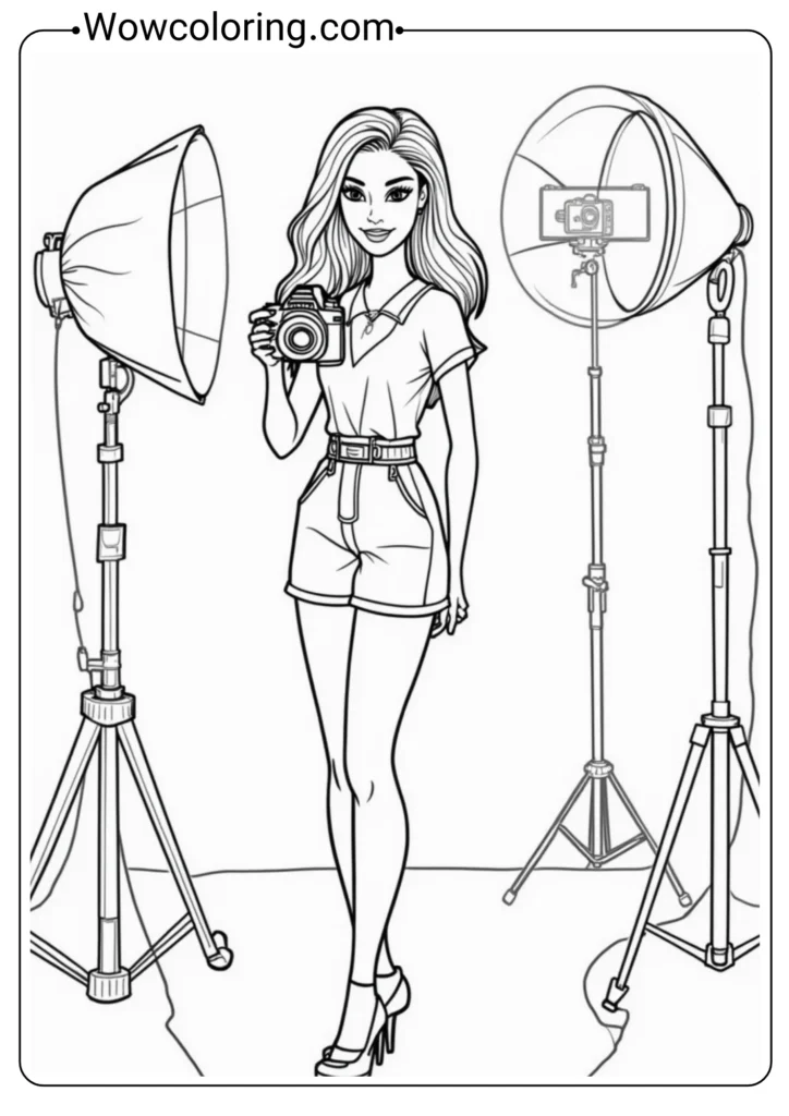 Photographer Barbie
