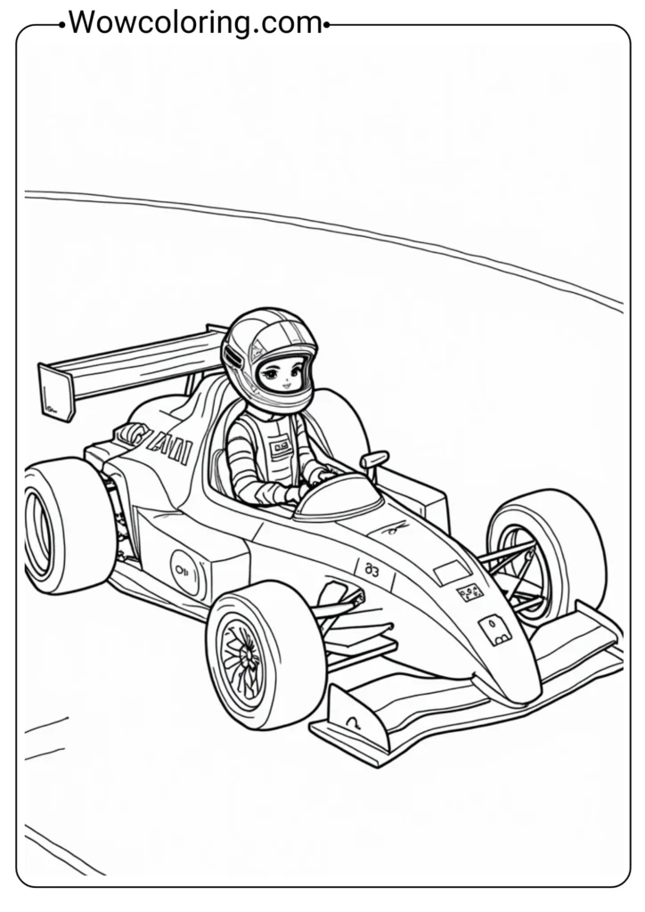 Race Car Driver Barbie